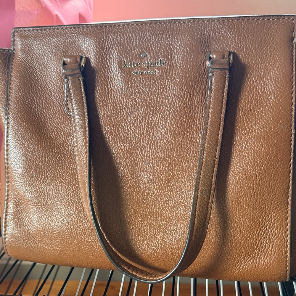 Kate Spade Tan Leather Tote